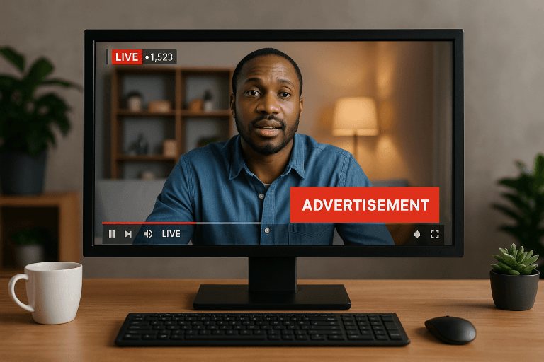 VAST and VMAP ad integration in Wowza live streaming player.
